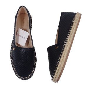 Liz Claiborne Women's NEW Marta Black Flat Slip- On Shoes Size 6.5 runs smaller